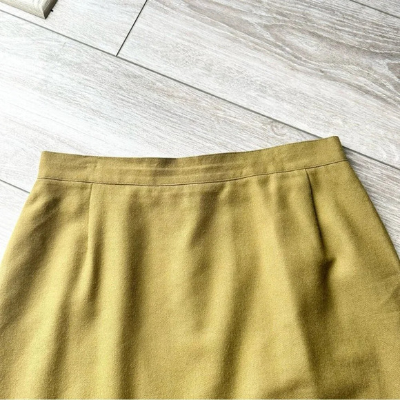 Vintage Jaki Petites Union Made Pure Wool Pencil Skirt Made in Canada - Picture 4 of 15